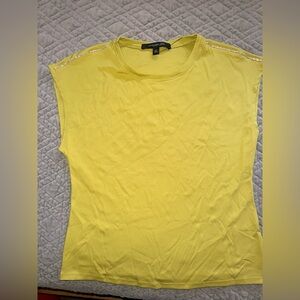 Marc New York Yellow Women's Top